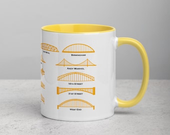 Pittsburgh Bridges Mug