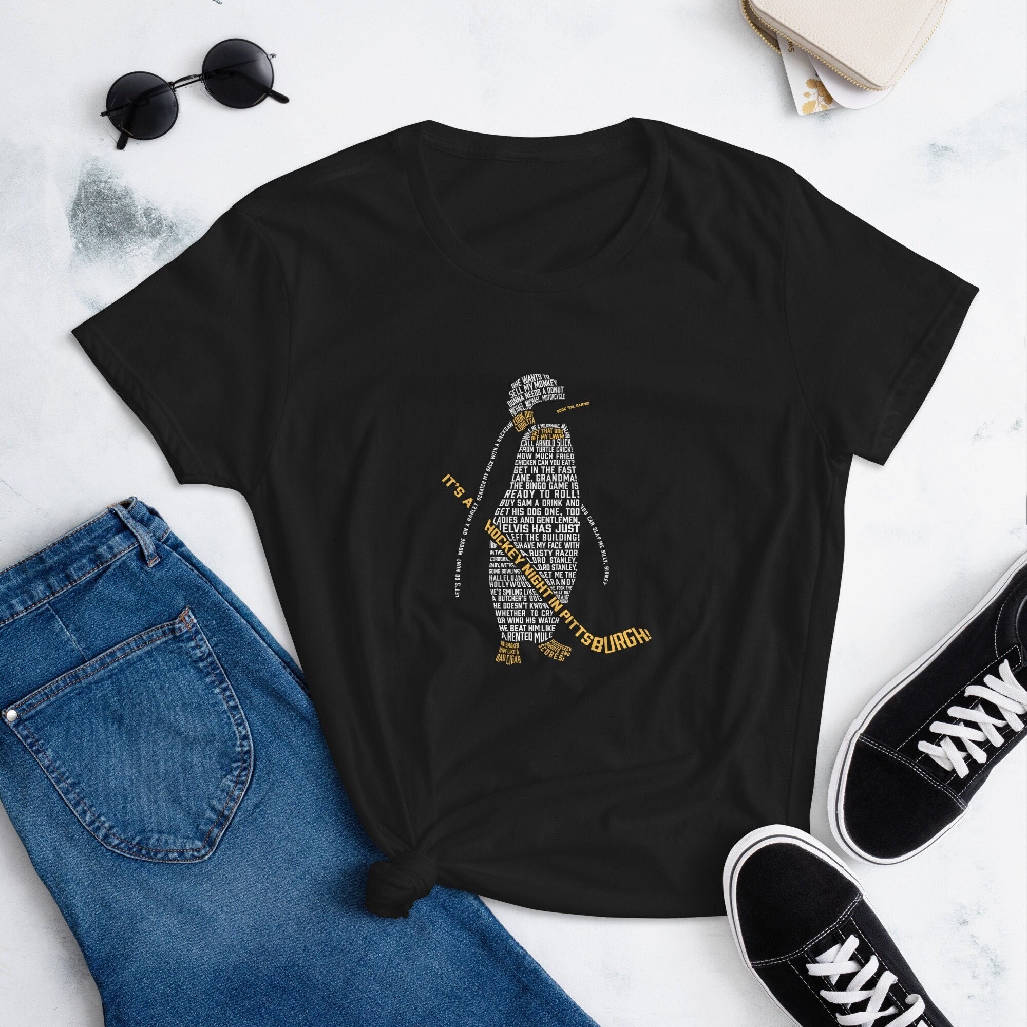 Mike Lange Penguins T-Shirt