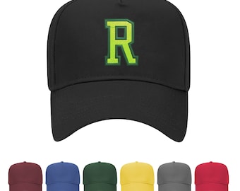 Personalized Varsity Letter Embroidered Snapback Baseball Cap