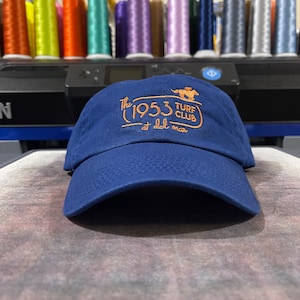 Anpassad logotyp broderad basebollkeps unisex justerbar pappahatt bild 8