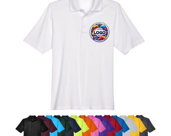 Polo sportiva con logo ricamato personalizzato - Abbigliamento aziendale personalizzato