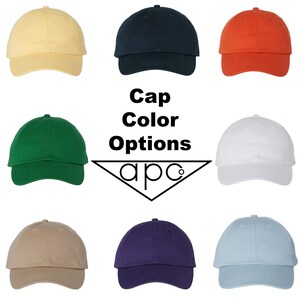 Anpassad logotyp broderad basebollkeps unisex justerbar pappahatt bild 4