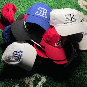 Anpassad logotyp broderad basebollkeps unisex justerbar pappahatt bild 6