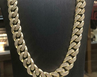 9ct Heavy Necklace | Etsy Ireland
