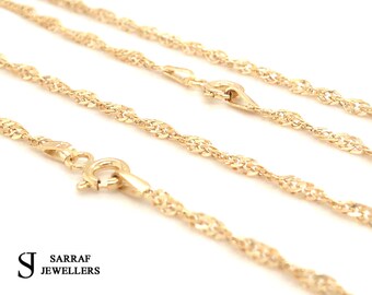 22 Inch Gold Chain - Etsy UK