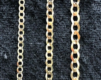 Customizable Solid Gold Anklet | Personalized Gold Jewelry | Handcrafted and Durable | 9k and 375 Stamp