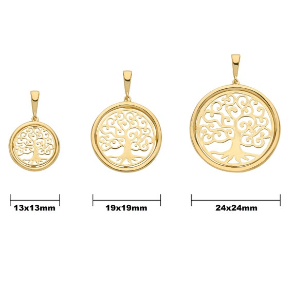 9ct tree of life best sale pendant