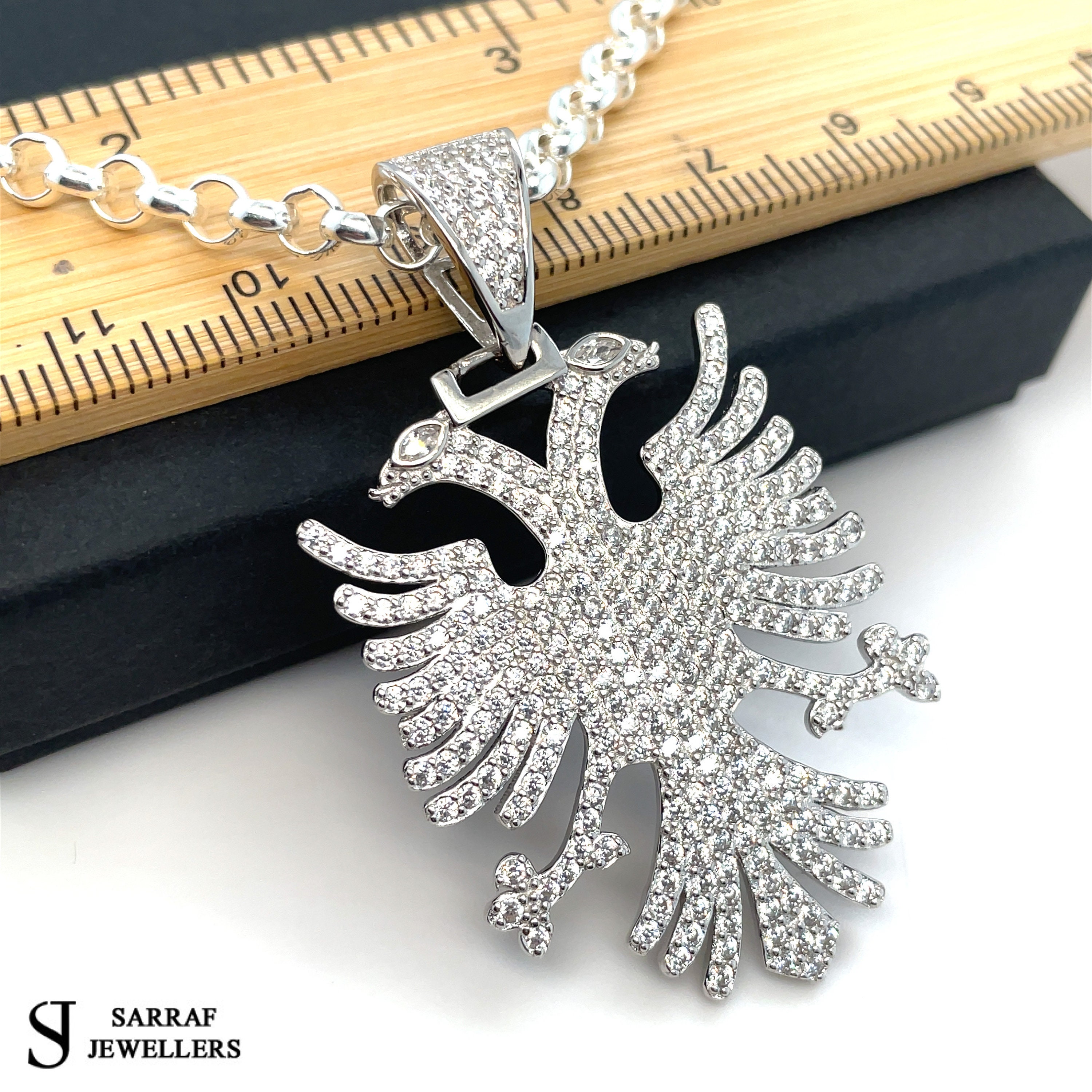 Ciondolo unisex in argento sterling 925 raffigurante il Signore Vishnu, Vahan e Garuda, ideale come regalo (nsp801). - Italia Ciondolo unisex in argento sterling 925 raffigurante il Signore Vishnu, Vahan e Garuda, ideale come regalo (nsp801). - Italia