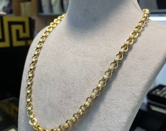 9ct gold deals belcher chain