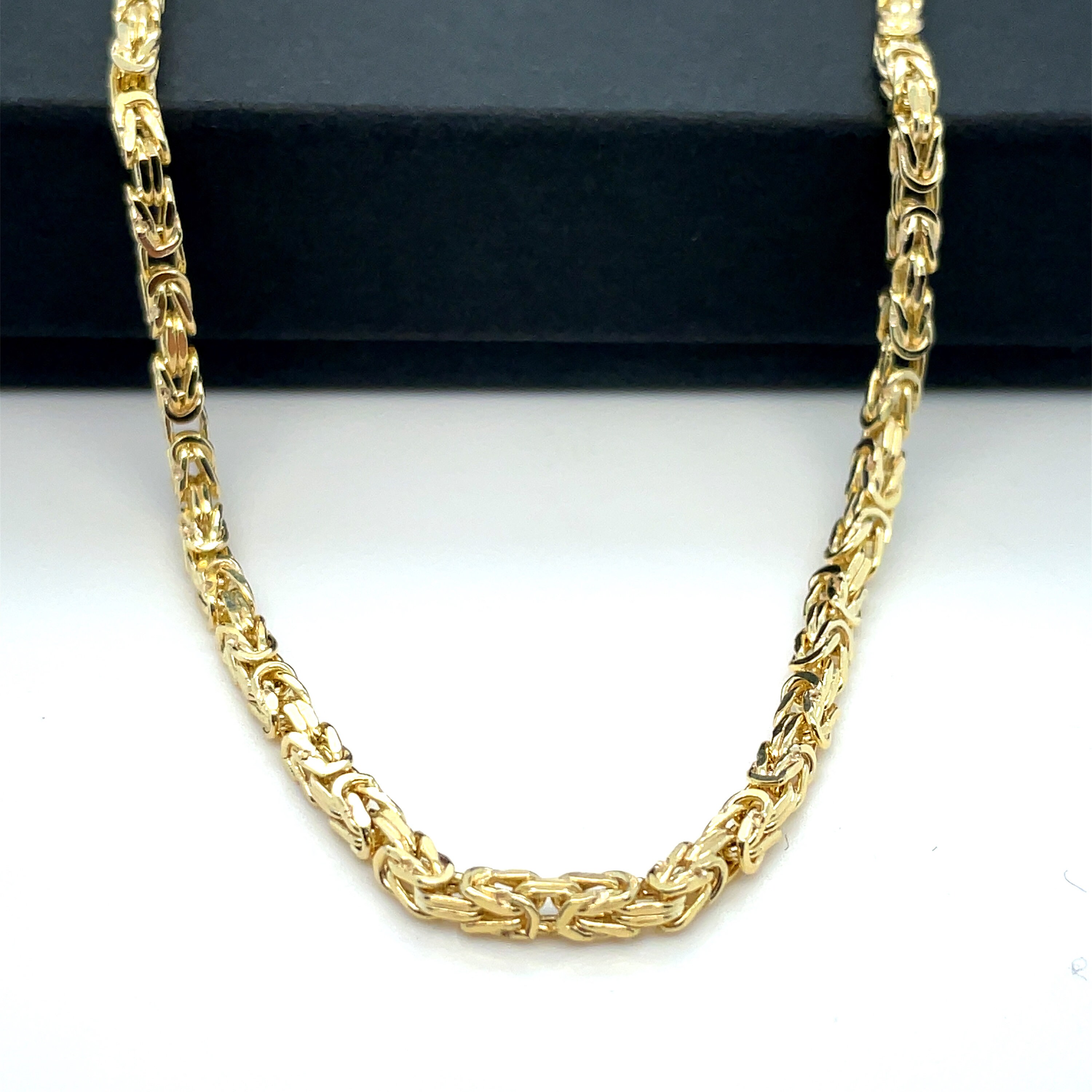 9ct gold shop byzantine chain