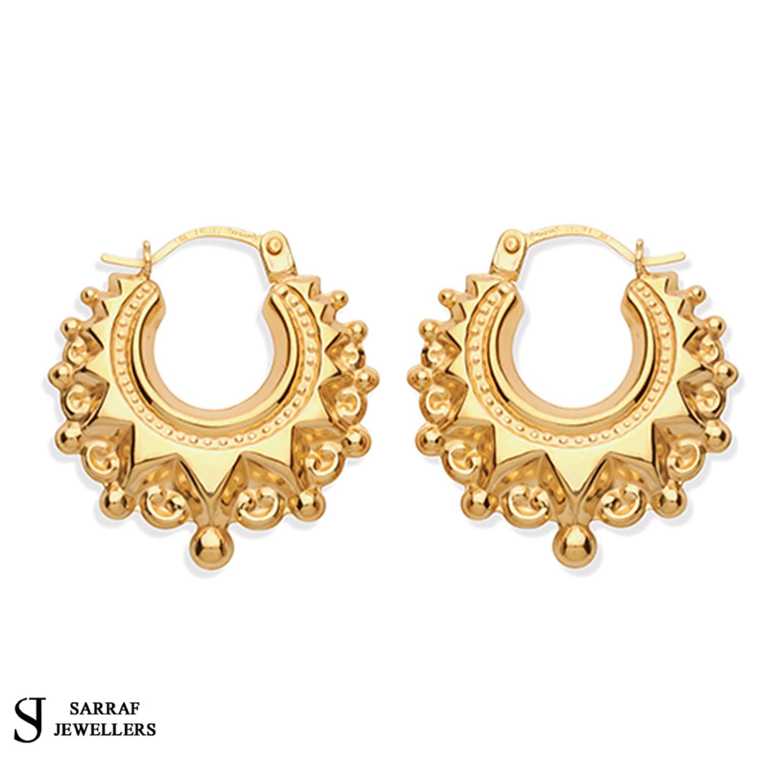 Baby creole earrings clearance
