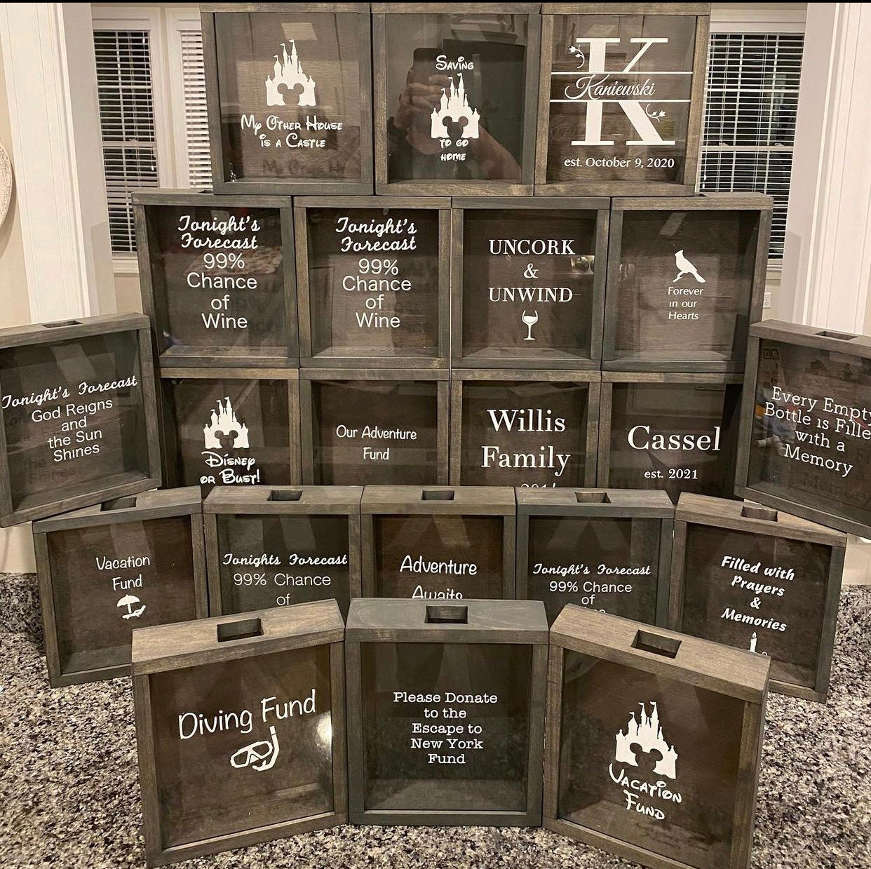 Personalized Shadow Box Etsy