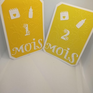 carte étape pour bébé