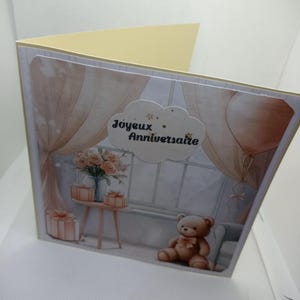 carte d anniversaire