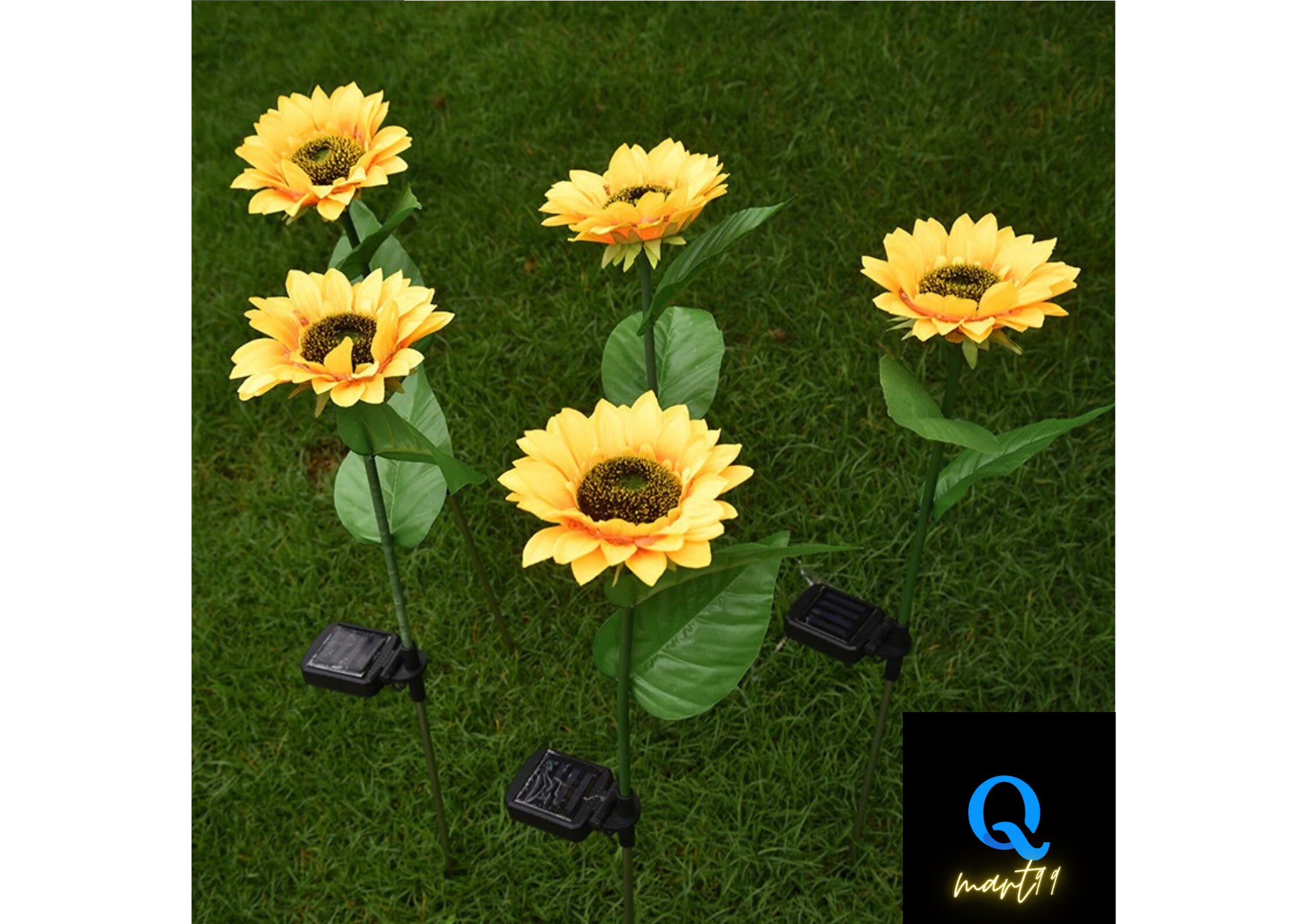 Outdoor lights Outdoor decorative sunflower lights 2PCS Water Etsy