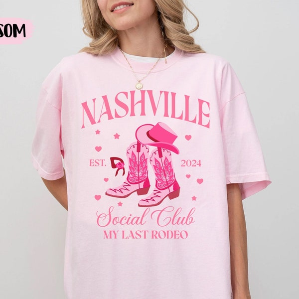 Nashville Bachelorette Shirts, Custom Location Bachelorette Party Shirt, Let's Go Girl, Custom Cowgirl Bride Shirt, Bridal Party Shirts 2024