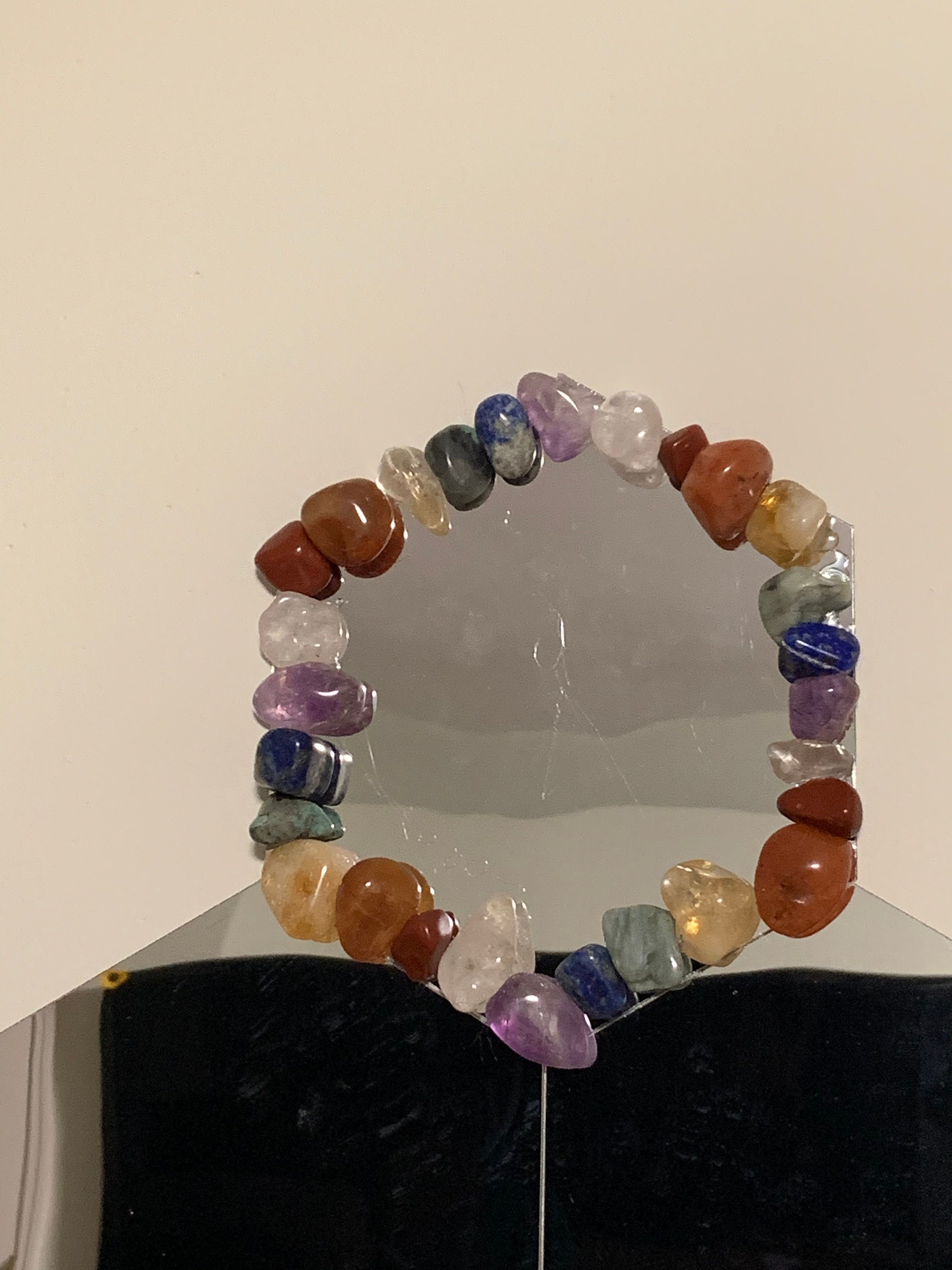 Venetian Mirror With Chakra Patterns