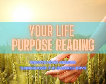 LECTURA DEL PROPÓSITO DE VIDA - El viaje del alma, el verdadero propósito, el empoderamiento, las lecturas de la vida, la lectura de la guía espiritual, la lectura del oráculo, la lectura psíquica del amor