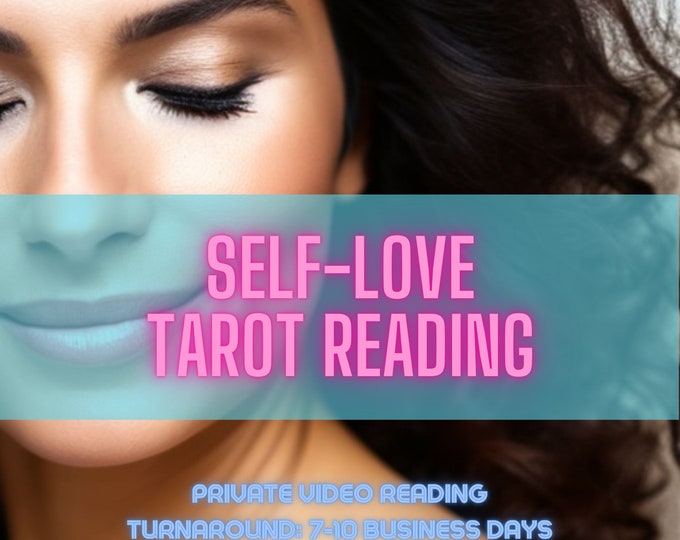 Featured listing image: Self-Love Tarot Reading - tarot and oracle card reading , tarot reading, video reading