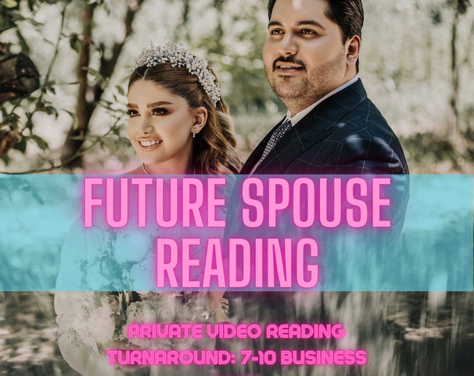 Featured listing image: FUTURE SPOUSE READING - Twin Flame Reading Mythic Tarot Soulmate Reading Astrology Reading Relationship Reading Video Reading