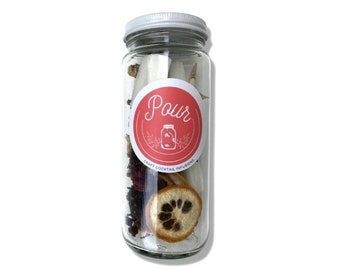 Lemon Ginger Hibiscus Smash Cocktail Infusion Kit