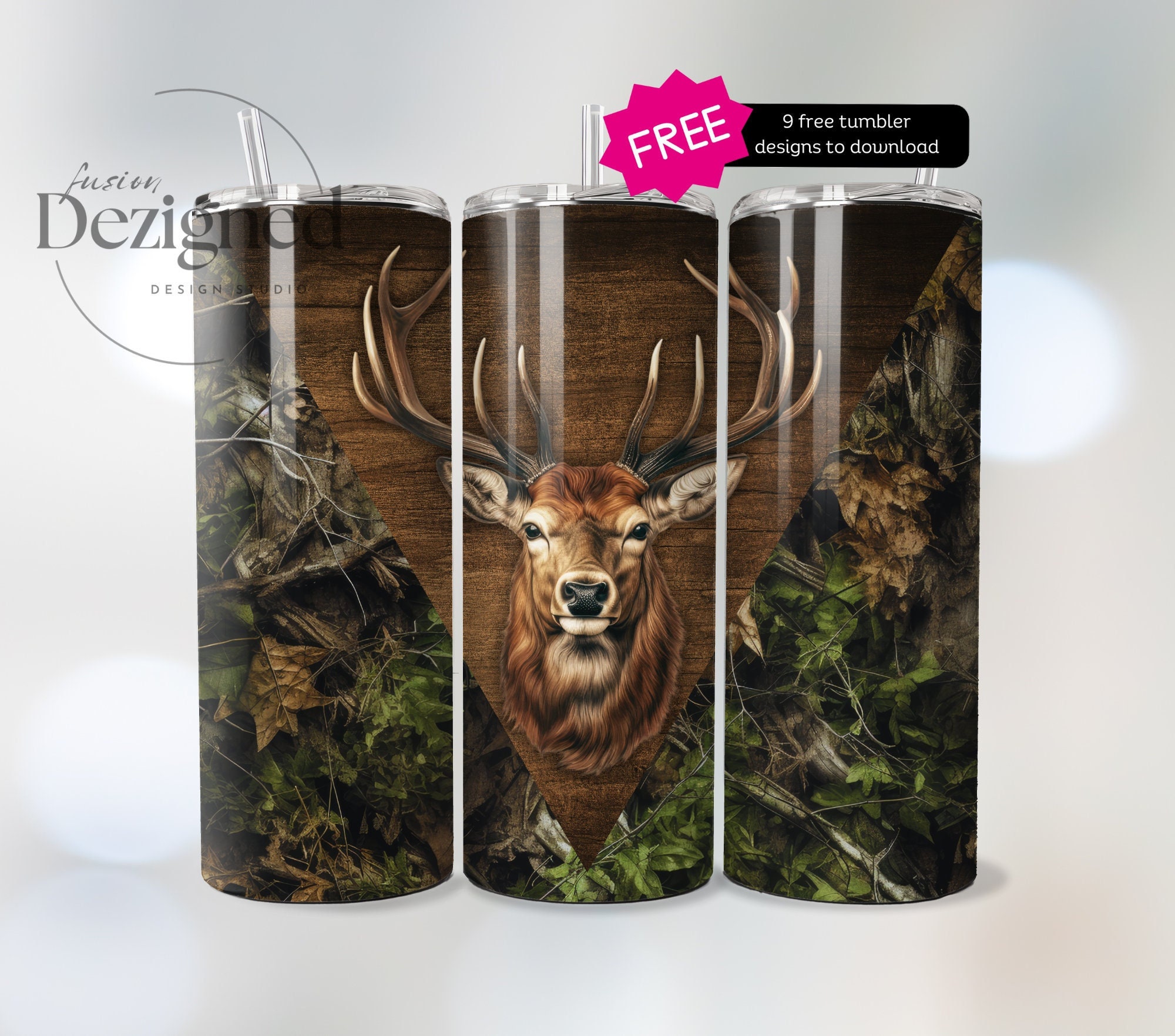Hunter Tumbler Wrap, Deer Tumbler Wrap PNG, 20oz Sublimation Tumbler ...