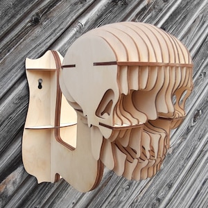 Support mural pour casque tête de mort. Cintre pour casque de moto. Support de casque. Porte-casque. Porte-casque. Porte-casque Hellacious