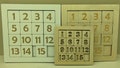 Fifteen Puzzle. Eco activity toy. Fifteen wood, Educational puzzle for all ages,  Slide Puzzles product logo