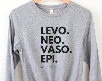 Levo, Neo, Vaso, Epi, full code, critical care, ICU RN, registered nurse, ICU drips, er nurse, critical care nurse, ccrn, student nurse
