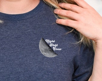 Night Shift Crew shirt, night shift shirt, night shift squad shirt, night shift nurse shirt, ED nurse shirt, ICU nurse shirt, gift for nurse