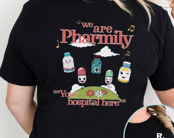 Personalized pharmacy shirt, personalized unit shirt, shirts for pharmacy, cute pharmacy tech shirt, shirt for pharmacist, pharmacy shirt
