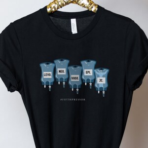 Jesus is the fifth pressor shirt, Funny ICU nurse shirt, critical care nurse shirt, ER nurse shirt, Funny pharmacist shirt,vasopressor shirt