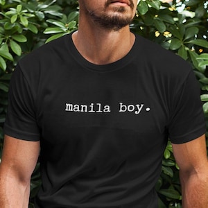 Manila Boy shirt, manila tee, filipino shirt, filipino pride, philippine island shirt, Philippines shirt, filipino, pinoy shirt, pinoy boy