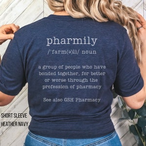 Personalized pharmacy shirt, pharmacy week gift, pharmacy appreciation gift, pharmacist shirt, pharmacy tech shirt, gift for pharmacist
