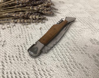 Antique French Old Laguiole Pocket Knife Les Sanguines
