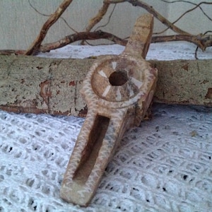 Vintage Stone Oil Lamp