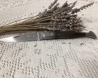 Antik fransk Laguiole fickkniv