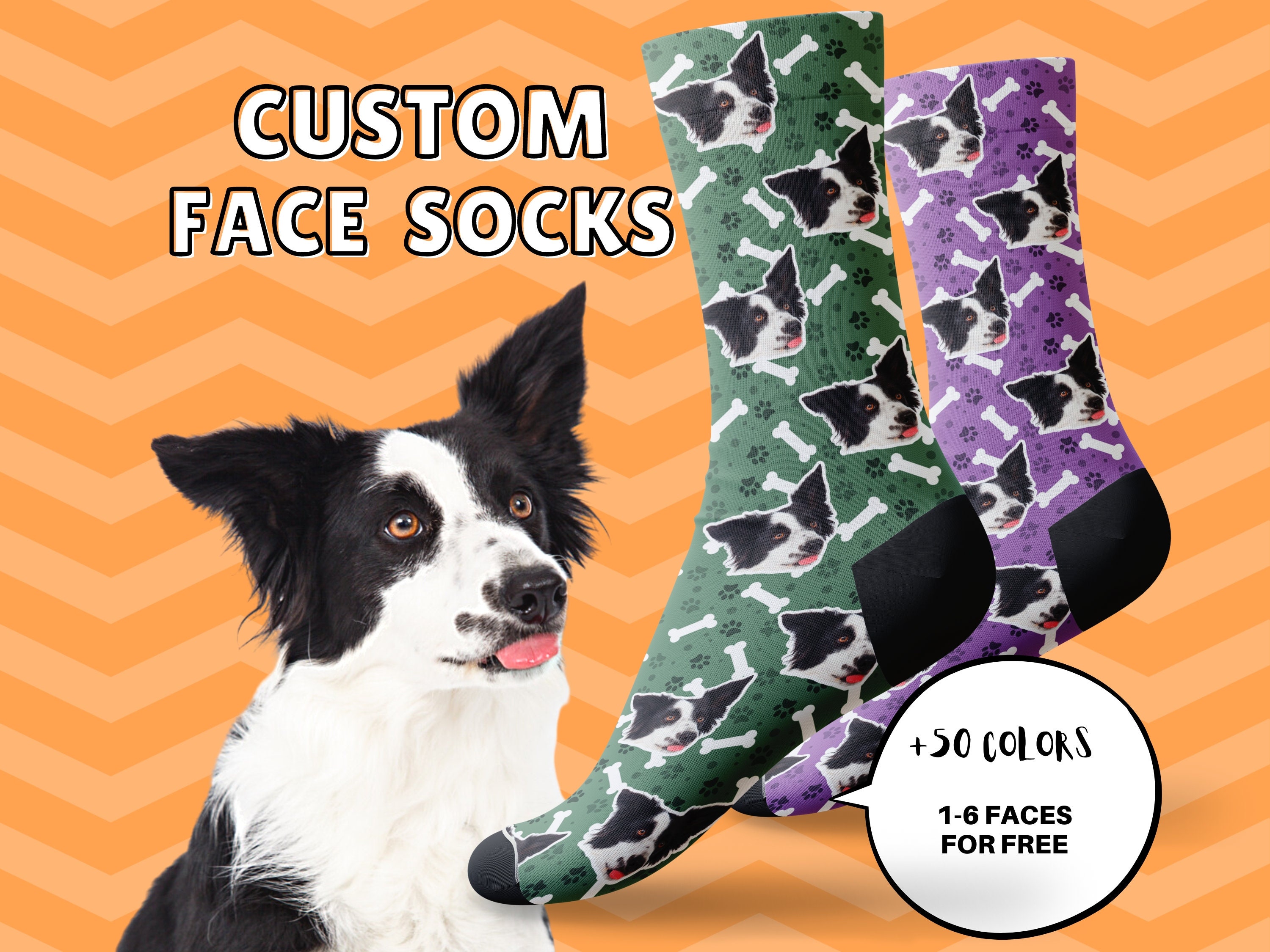 Custom Dog Socks -  Canada