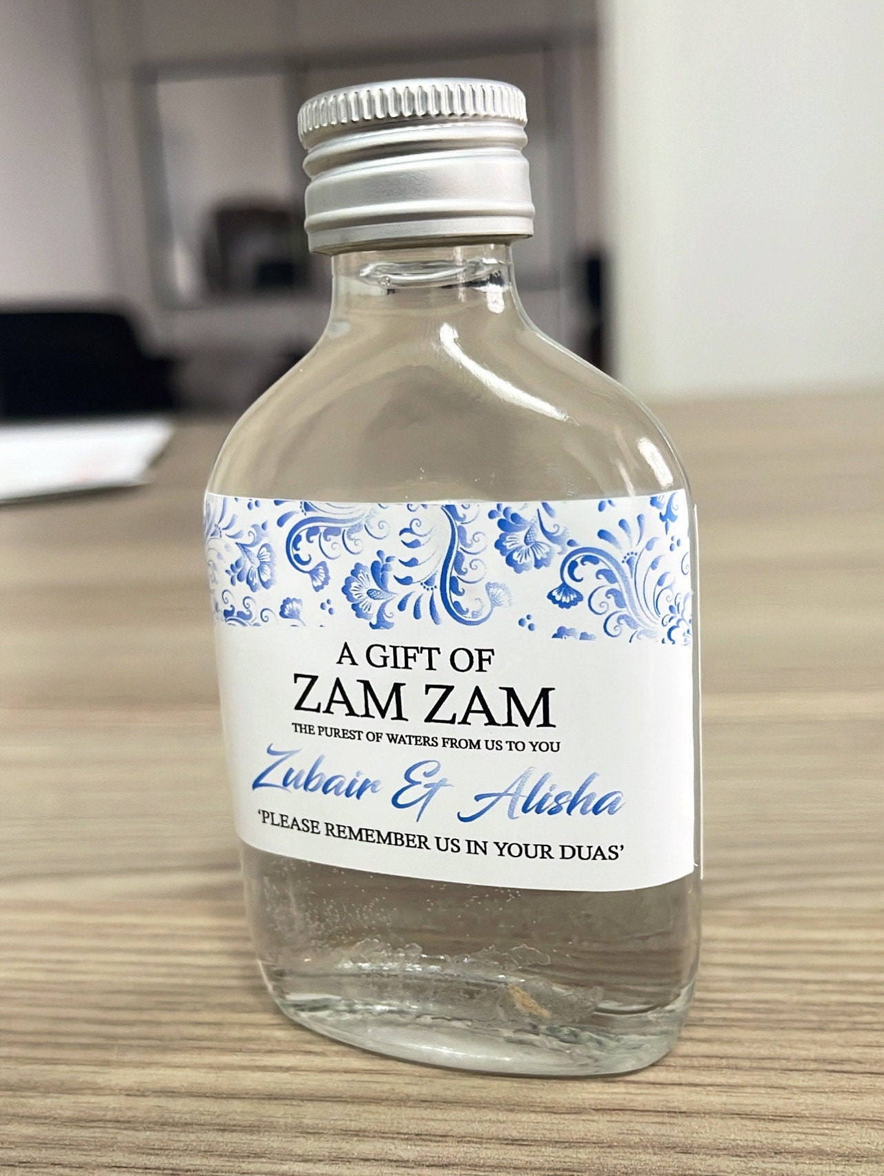 Zam Zam Sticker Zam Zam Water Zam Zam Water Bottle Sticker Etsy UK