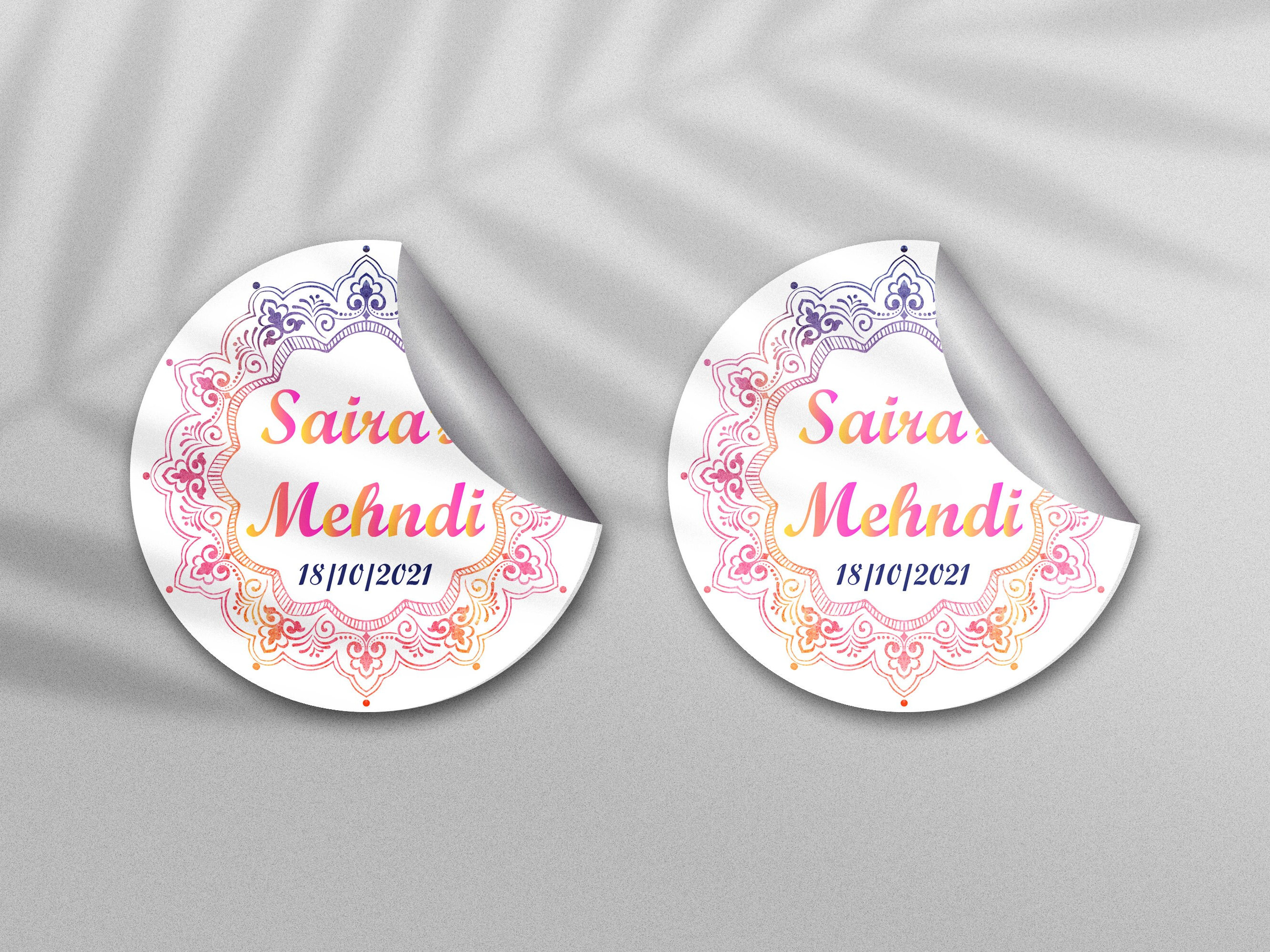 Wedding Stickers Nikkah Stickers Wedding Favour Stickers Etsy UK