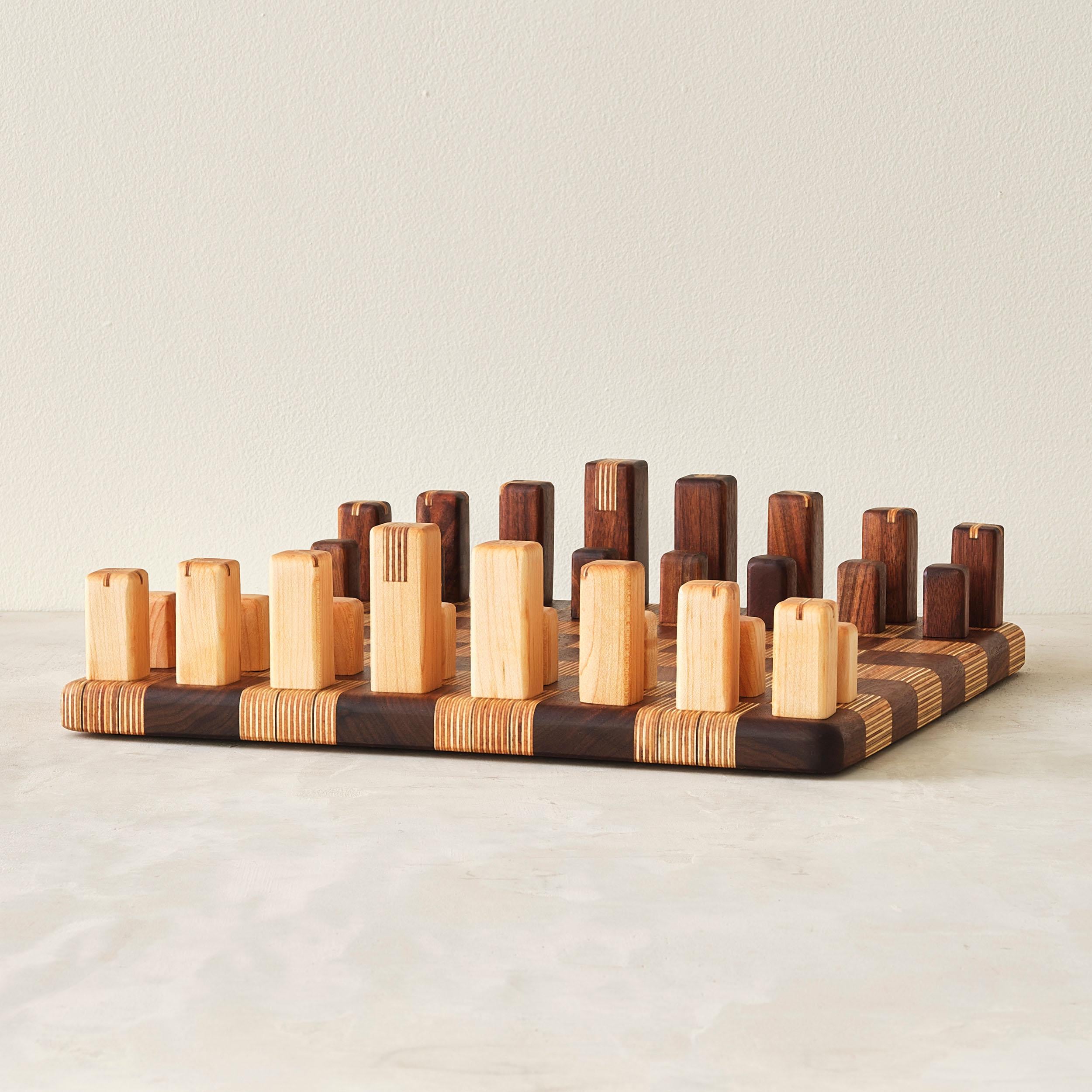 Modern Chess and Checkers Set