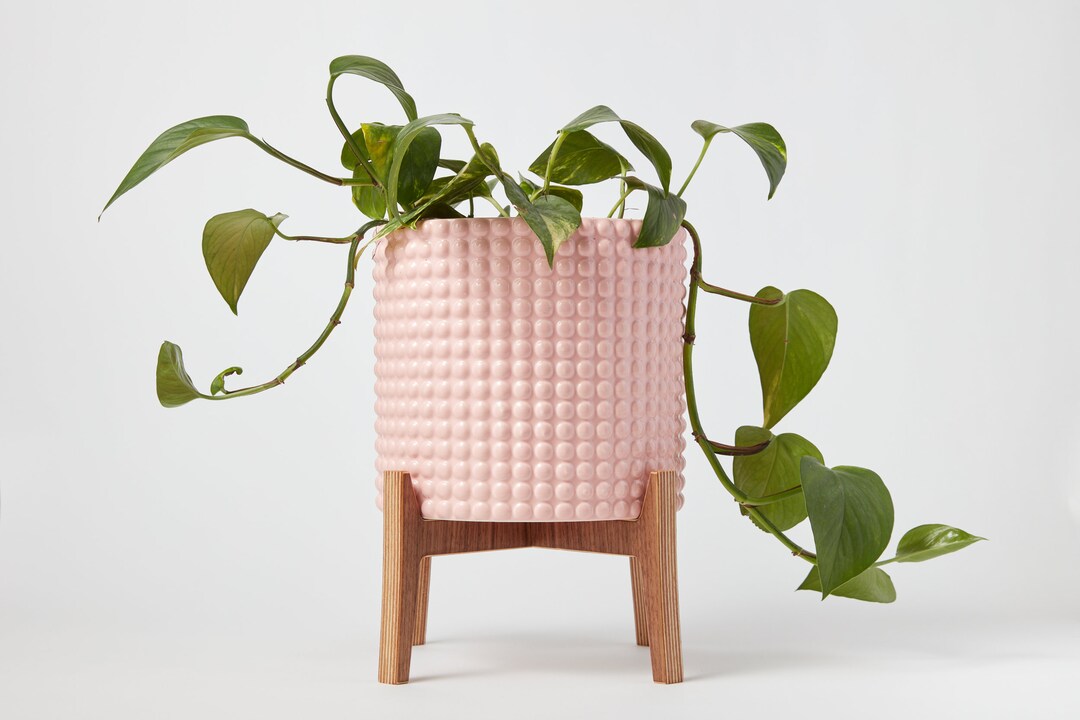 Midcentury Plant Stand Etsy