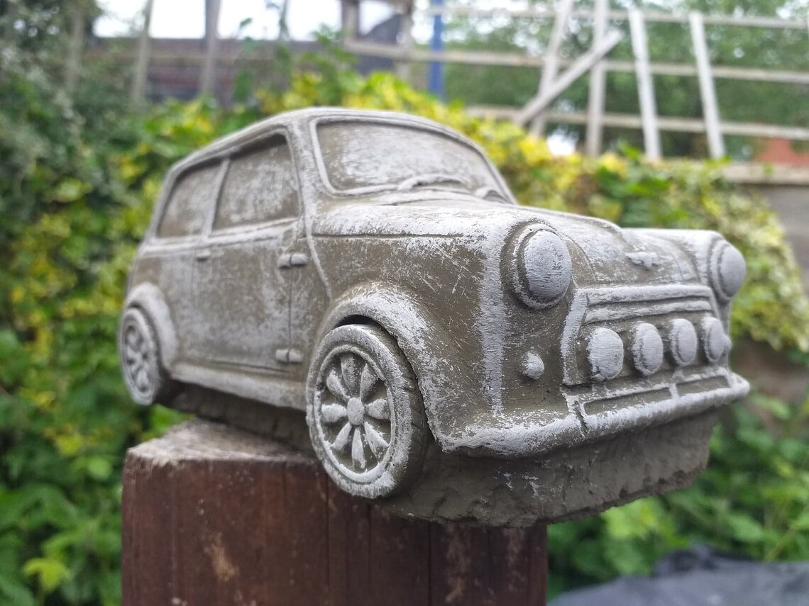 MINI COOPER Car Garden Ornament Etsy