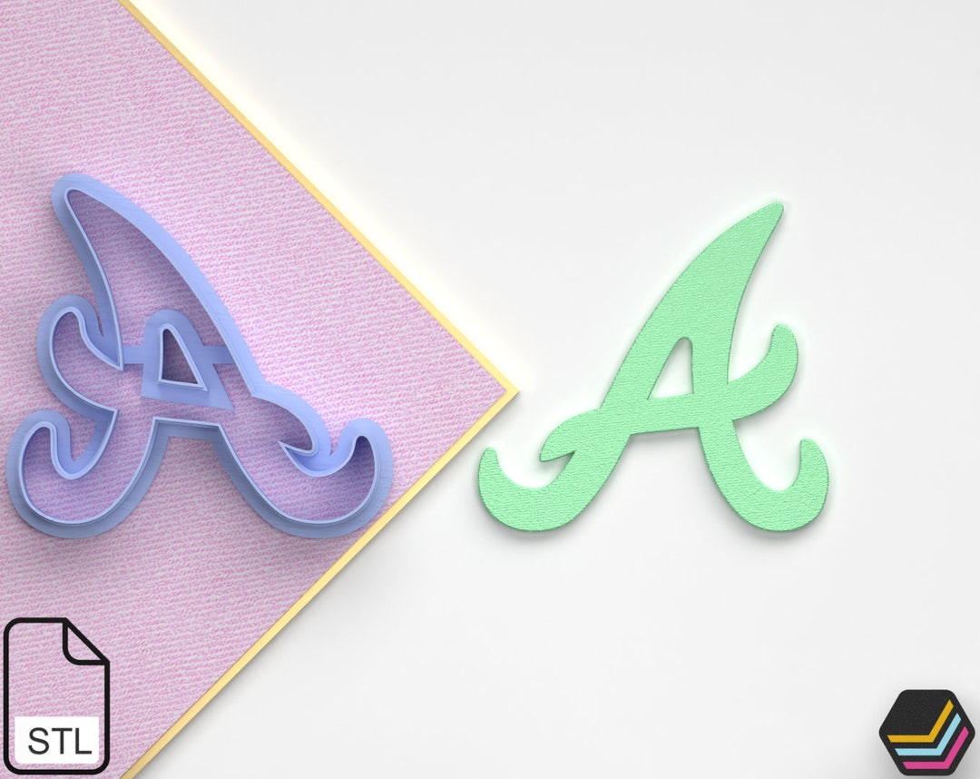 Digital .STL Polymer Clay Cutter Letter A *9 Size 3 Version Cut/file ...