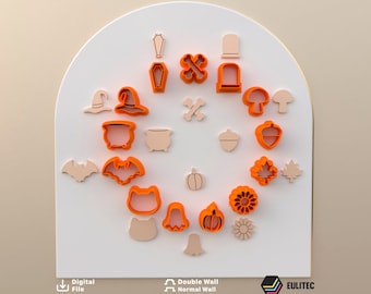Studs Halloween polymer clay/ 2 version cut 2 size/Digital .STL File * File For Use In A 3D Printer