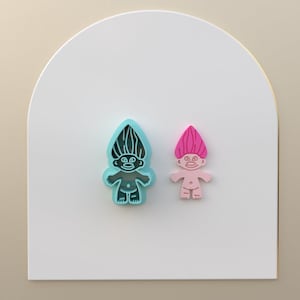 TROLL Polymer Clay Cutter / Digital STL File / 3 Sizes / 2 Cut Versions