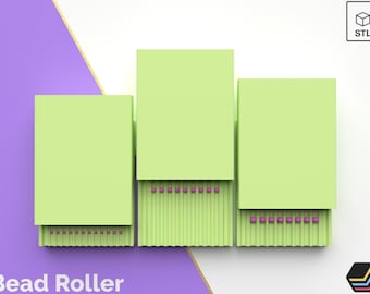 Polymer Clay Tools Bead Roller Micro Round Shape | 2mm, 3mm, 4mm | Tools | STL file for 3D printing