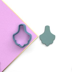 Digital .STL Polymer Clay Cutter Model 1 Ornament Xmas *6 Size 3 Version Cut/Xmas-Christmas/File For Use In A 3D Printer