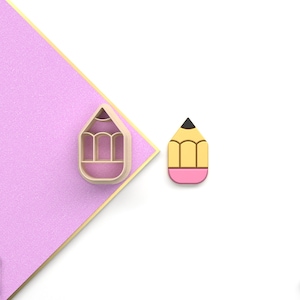 Digital .Stl Polymer Clay Cutter Mini Pencil *6 Size 3 Version Cut/File For Use In A 3D Printer