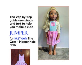 Gotz - Happy Kidz - Cute Jumper Sewing Pattern - Easy